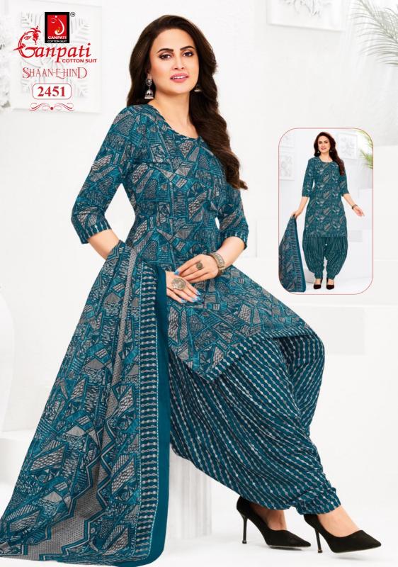 Ganpati shaan-e-hind vol-13 dress materials wholesalers in vijayawada